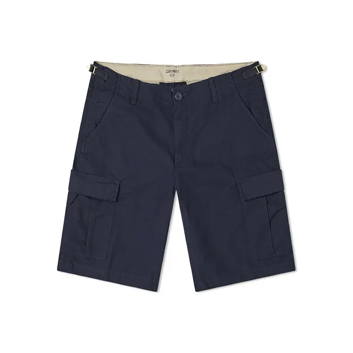 Carhartt WIP Авиационные короткие шорты мужские морского синего цвета