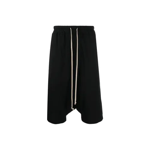 Rick Owens DRKSHDW Черные Мужские Повседневные Шорты