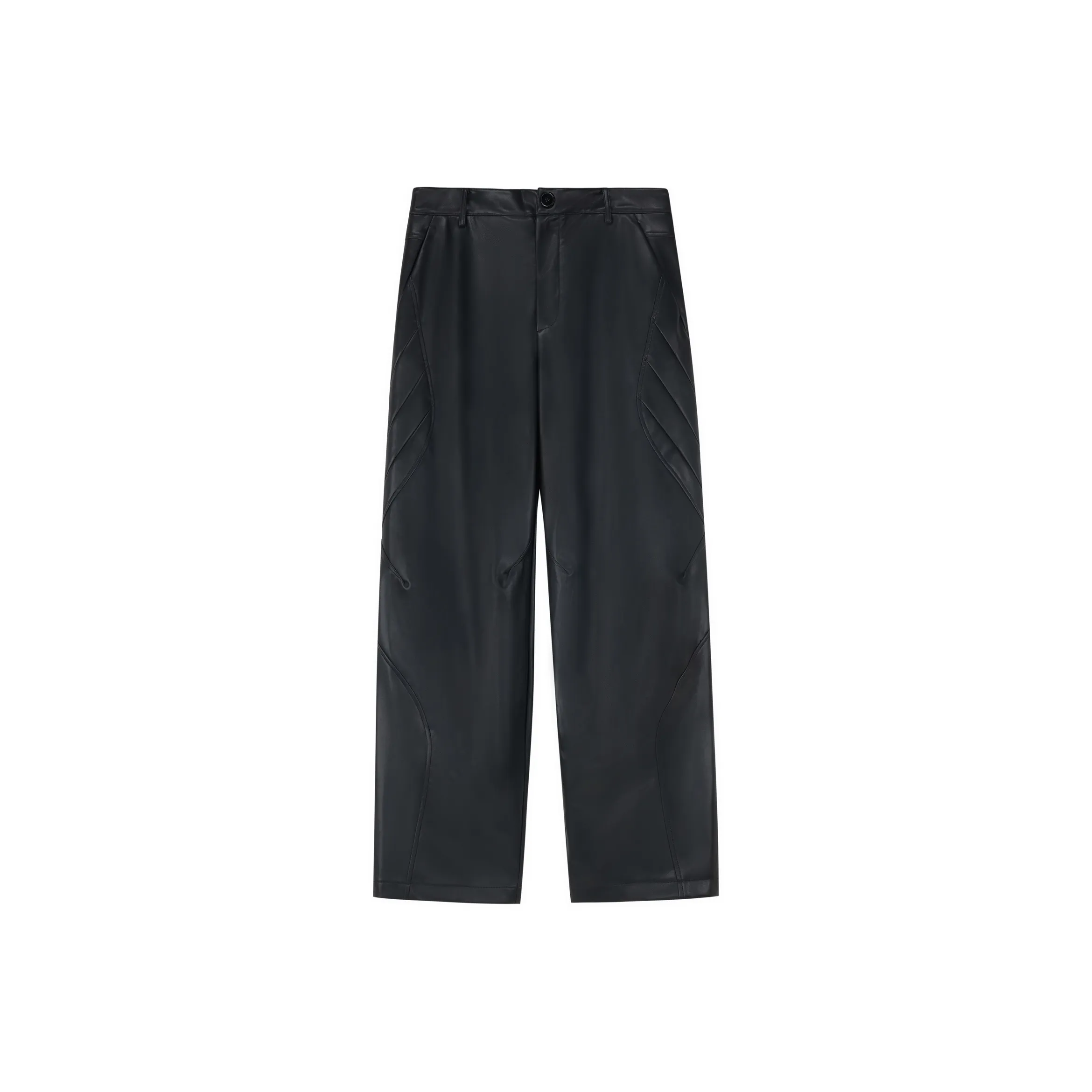 PCLP 2024 Party Life Кожаные штаны Унисекс Черный