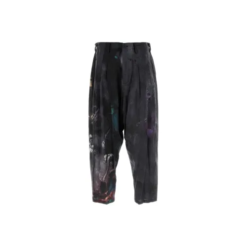 Yohji Yamamoto Pour Homme Черные Мужские Повседневные Брюки