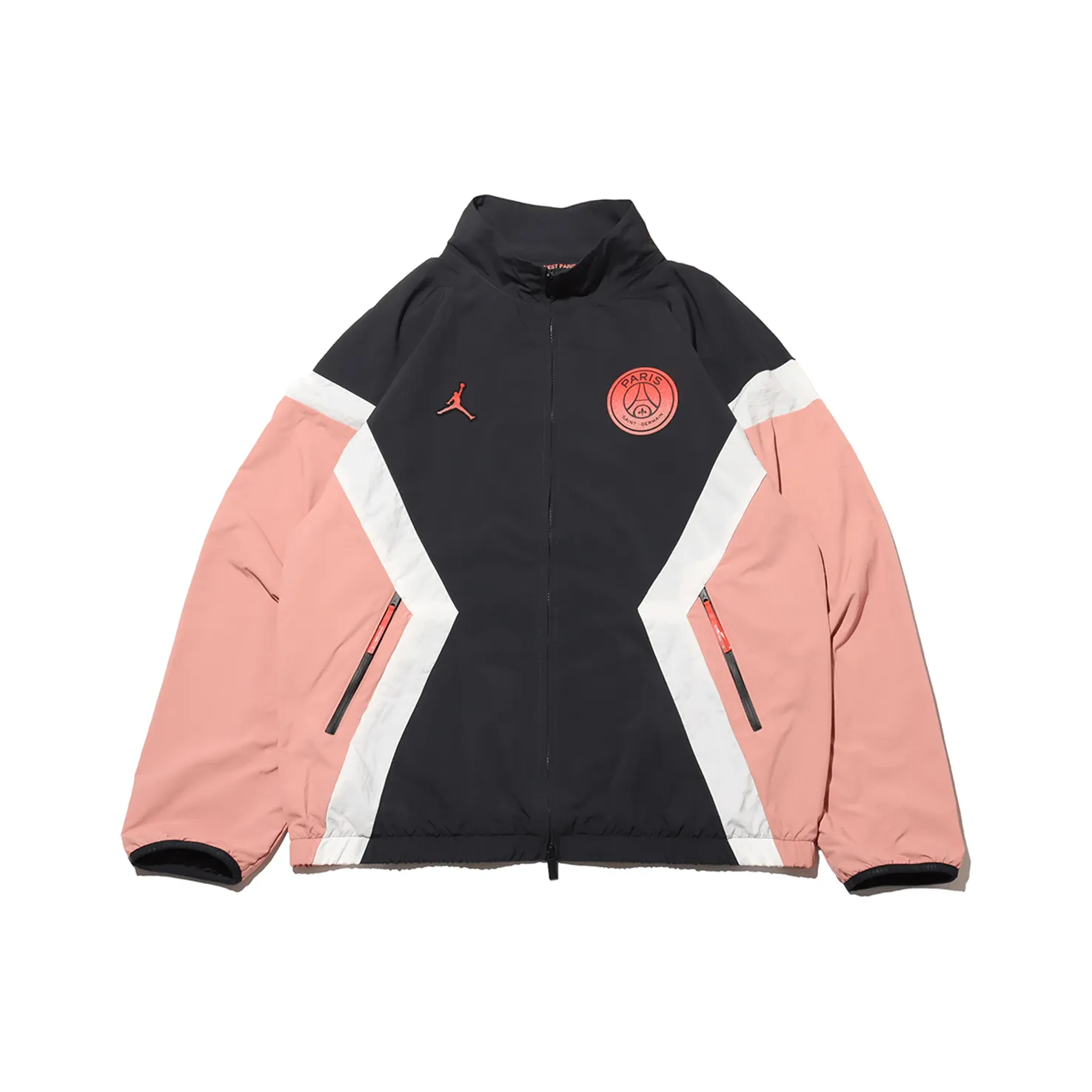 Jordan x PSG Бренд FW24 Куртки и Пальто Унисекс Черный Розовый