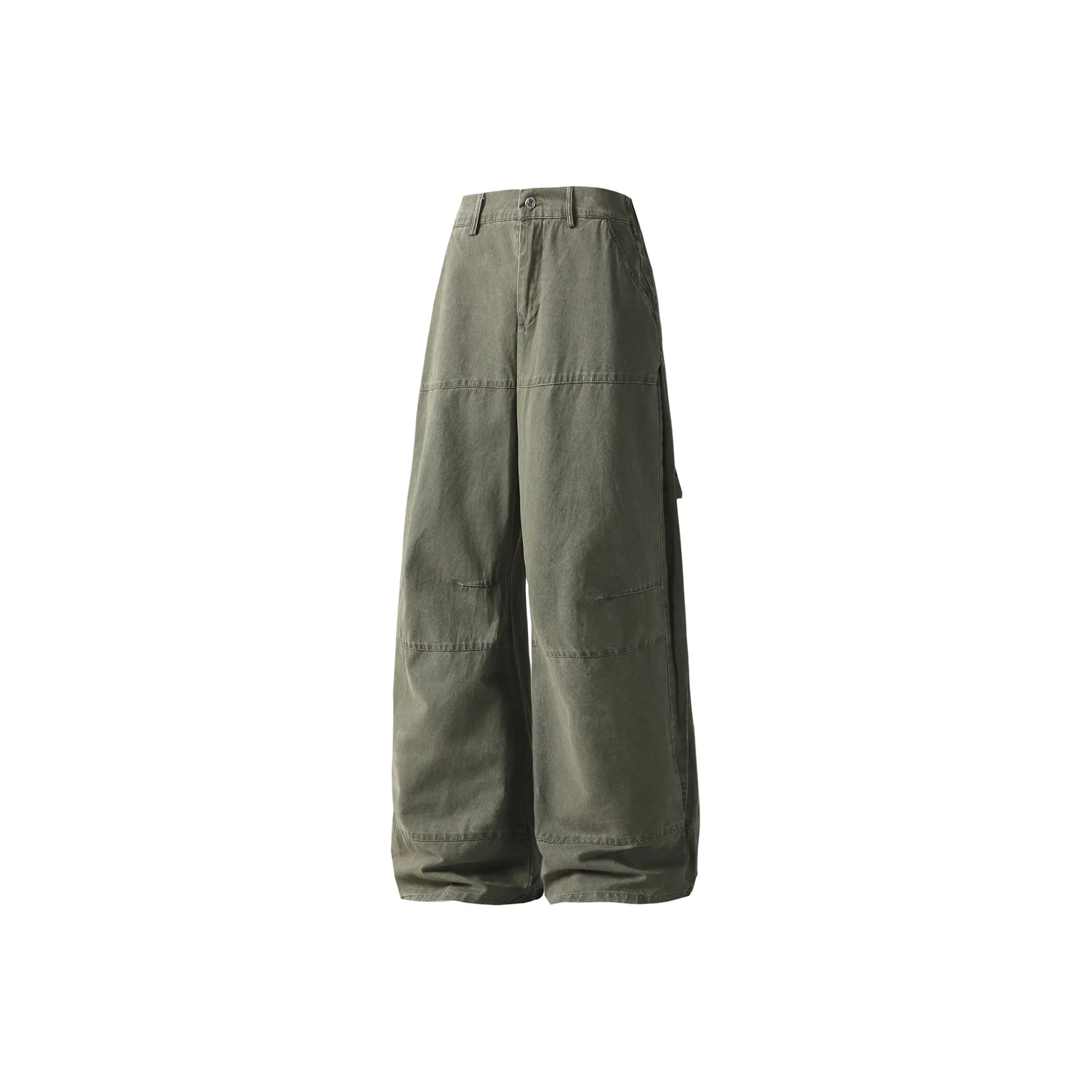 R.super Джинсы Унисекс Армейский зеленый