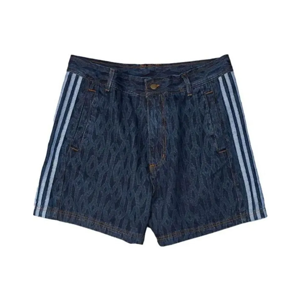 Adidas Originals Ivy Park Monogram Denim Shorts All Gender