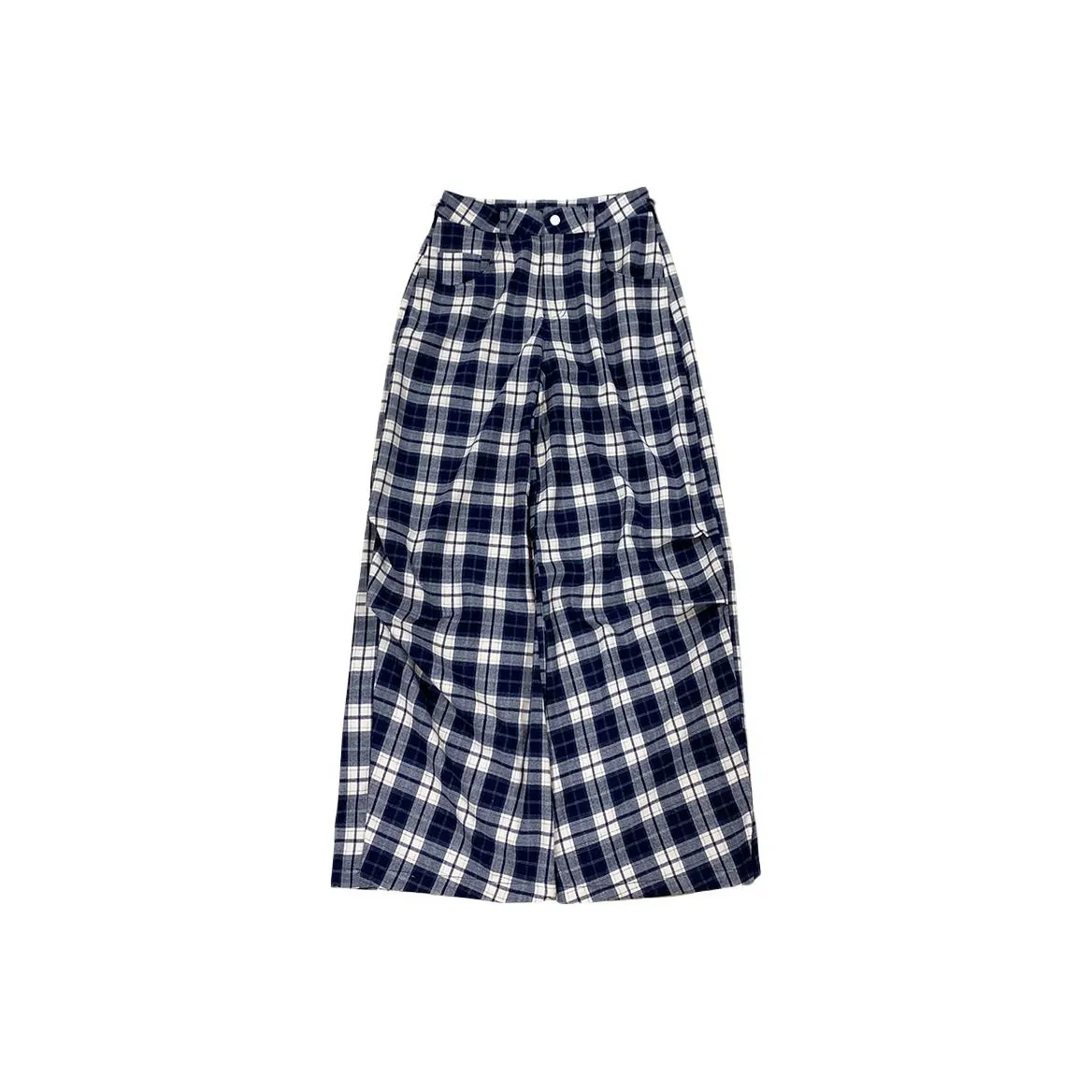 KODAKBLACK KBLC Повседневные брюки Унисекс Темно-синий Клетка