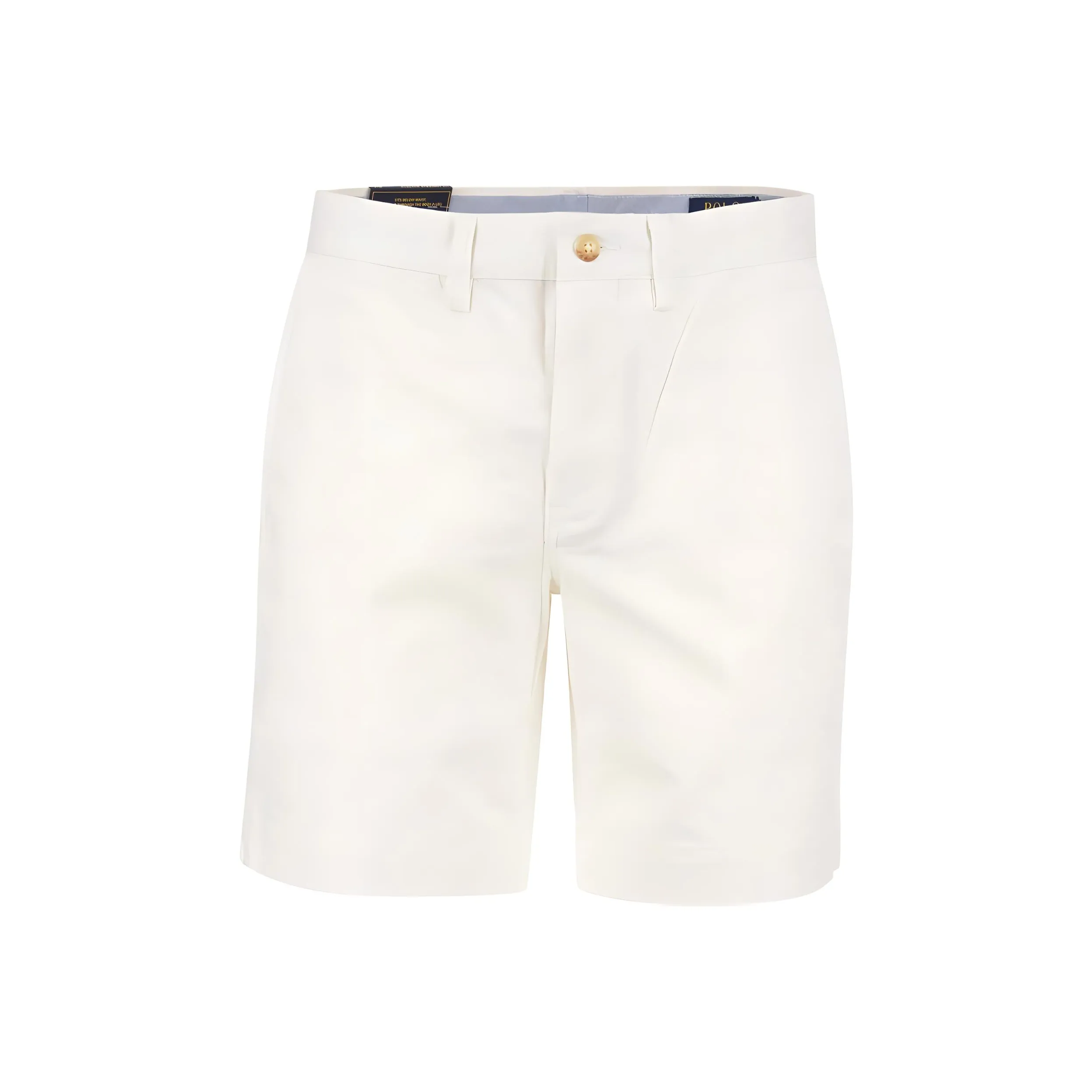 Phoebe Wide Leg Jeans in Sky Blue 8 Inch Stretch Straight Fit Chino Shorts