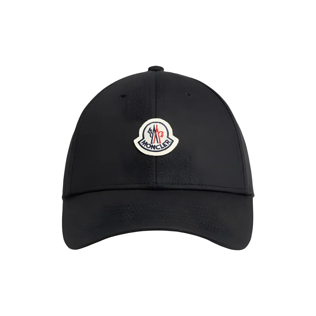 Moncler Хлопковые кепки женские черные