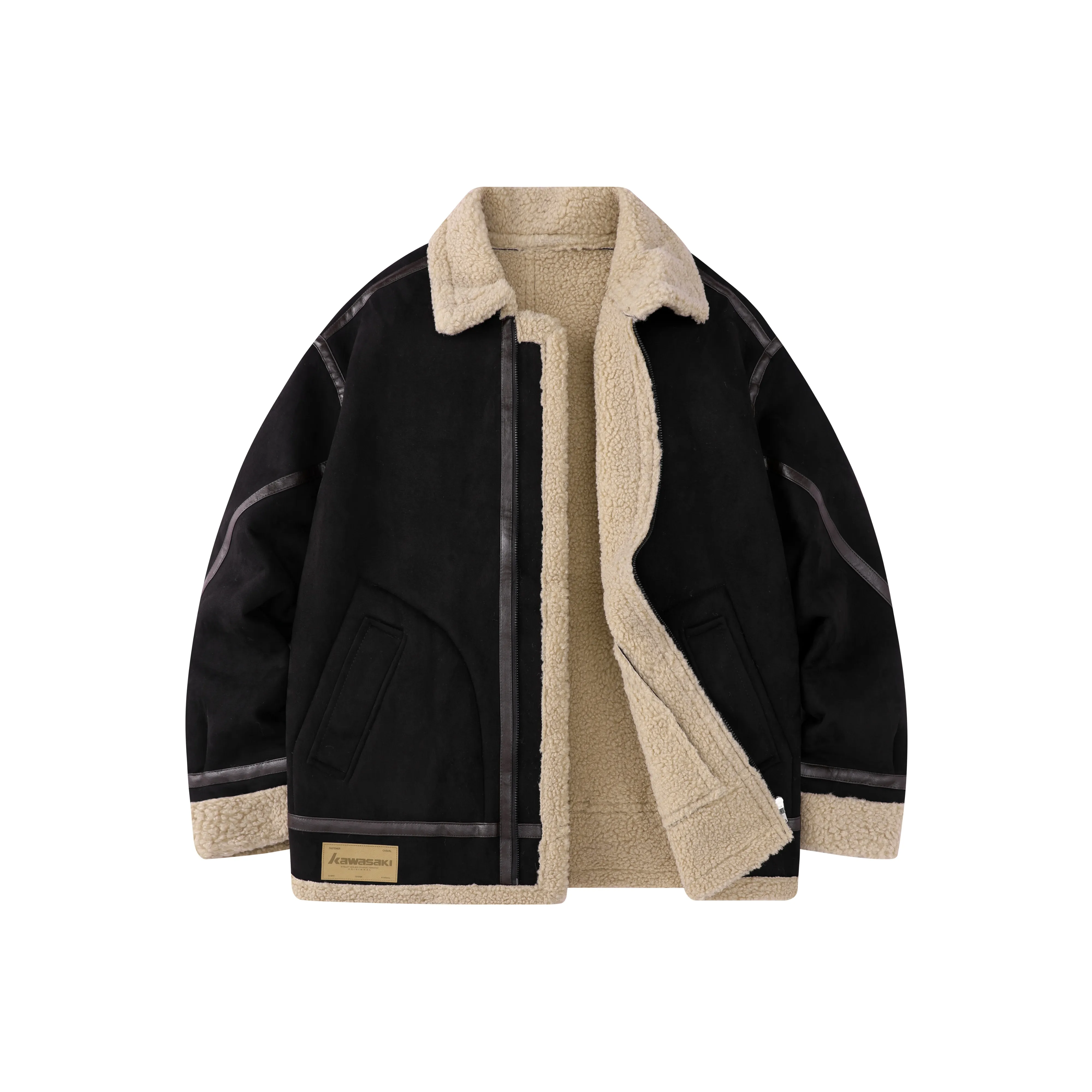 Кавасаки Унисекс Объемные Куртки (Пуфы)