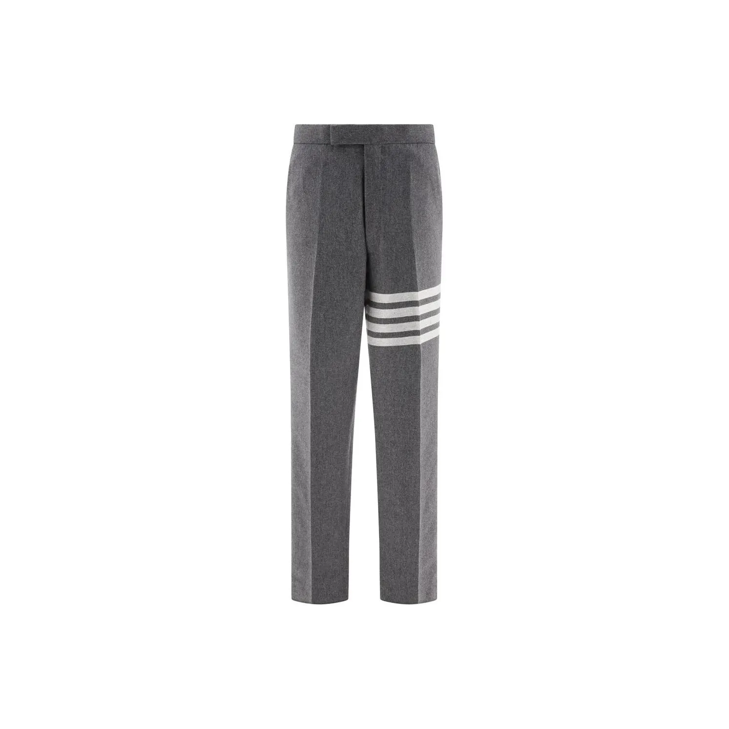 THOM BROWNE 4 Bar Stripe Detailed Flannel Trousers