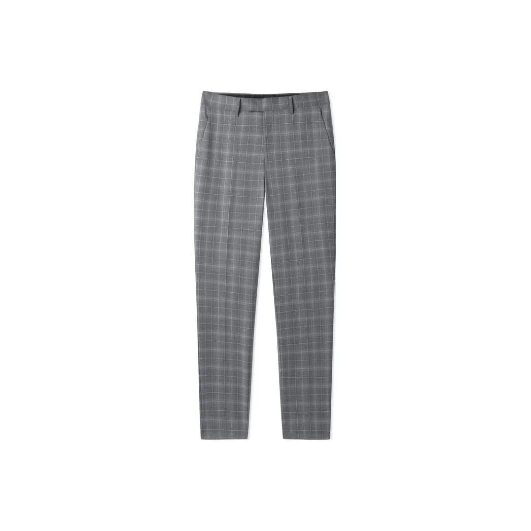 GXG Suit Trouser Men's Gray Plaid