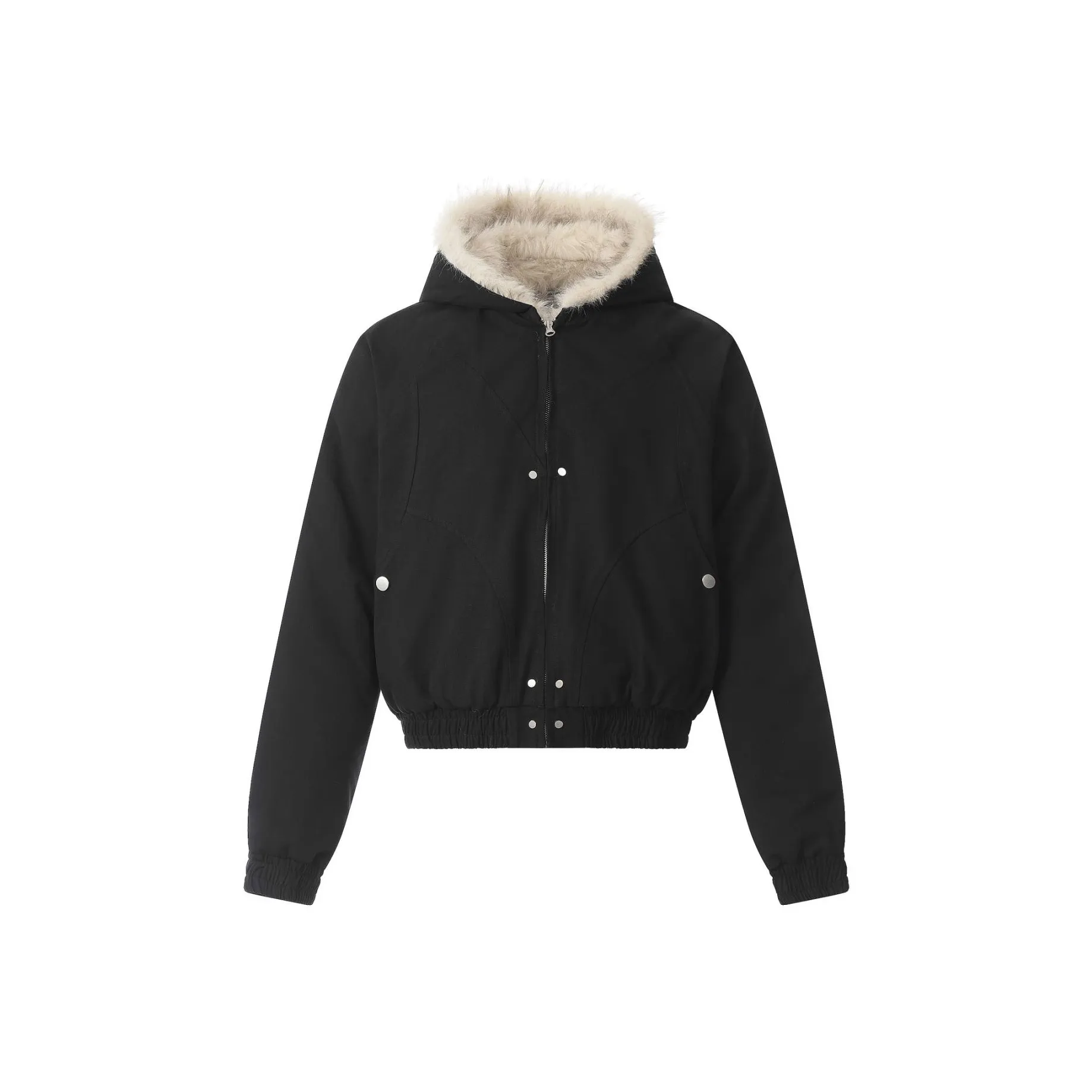 ONITSOP Термический хлопковый пуховик унисекс черный