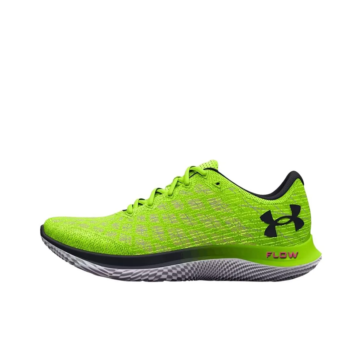 Under Armour Flow Velociti Wind Anti Slip Wear Resistant Low Top Casual Running Shoes Men
s Green