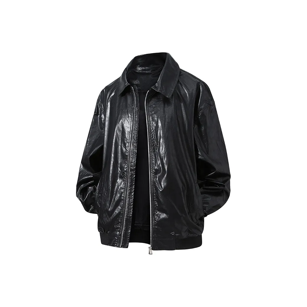 42SPACESHIP Кожа Куртка Унисекс