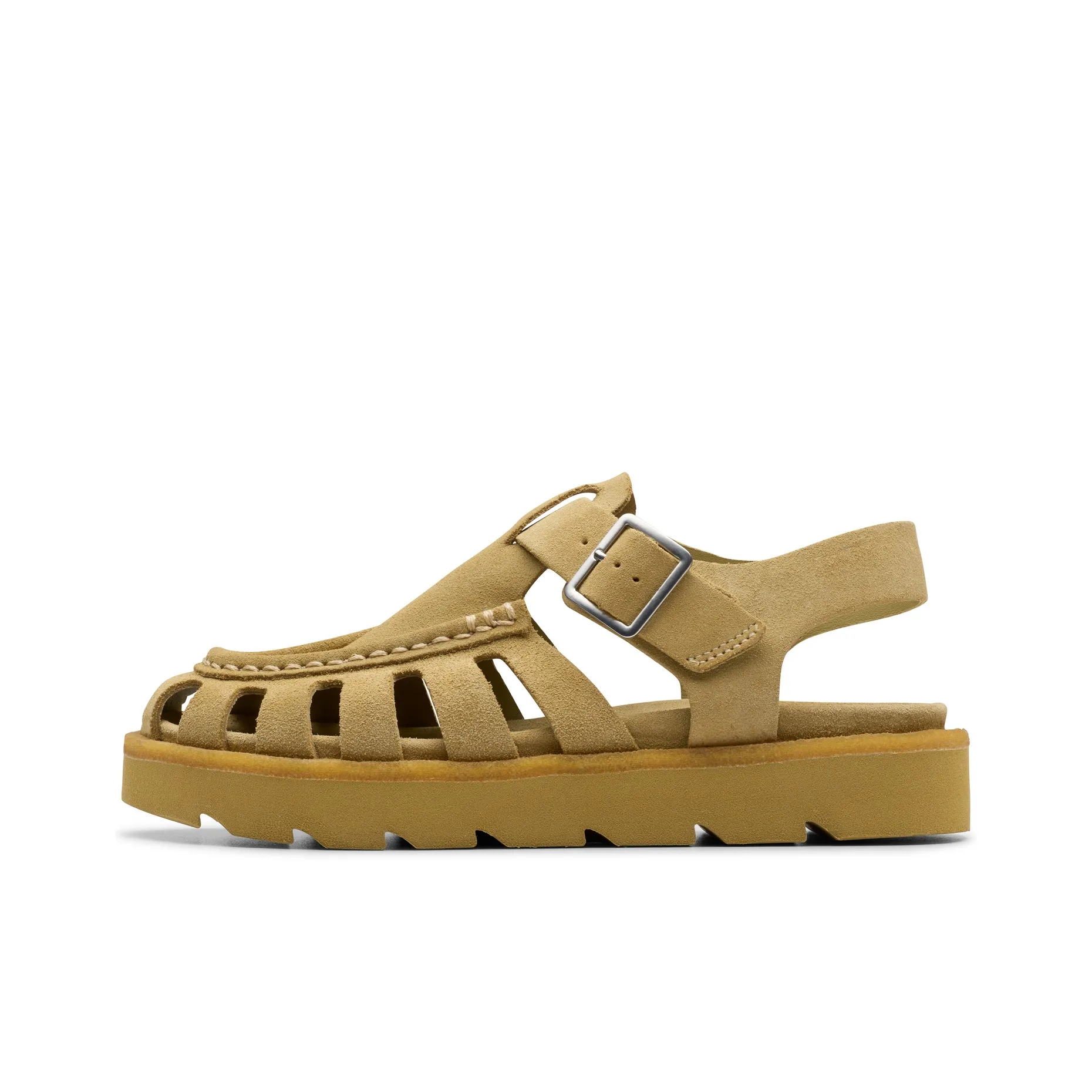 Clarks Римские Сандалии Женские Коричневые