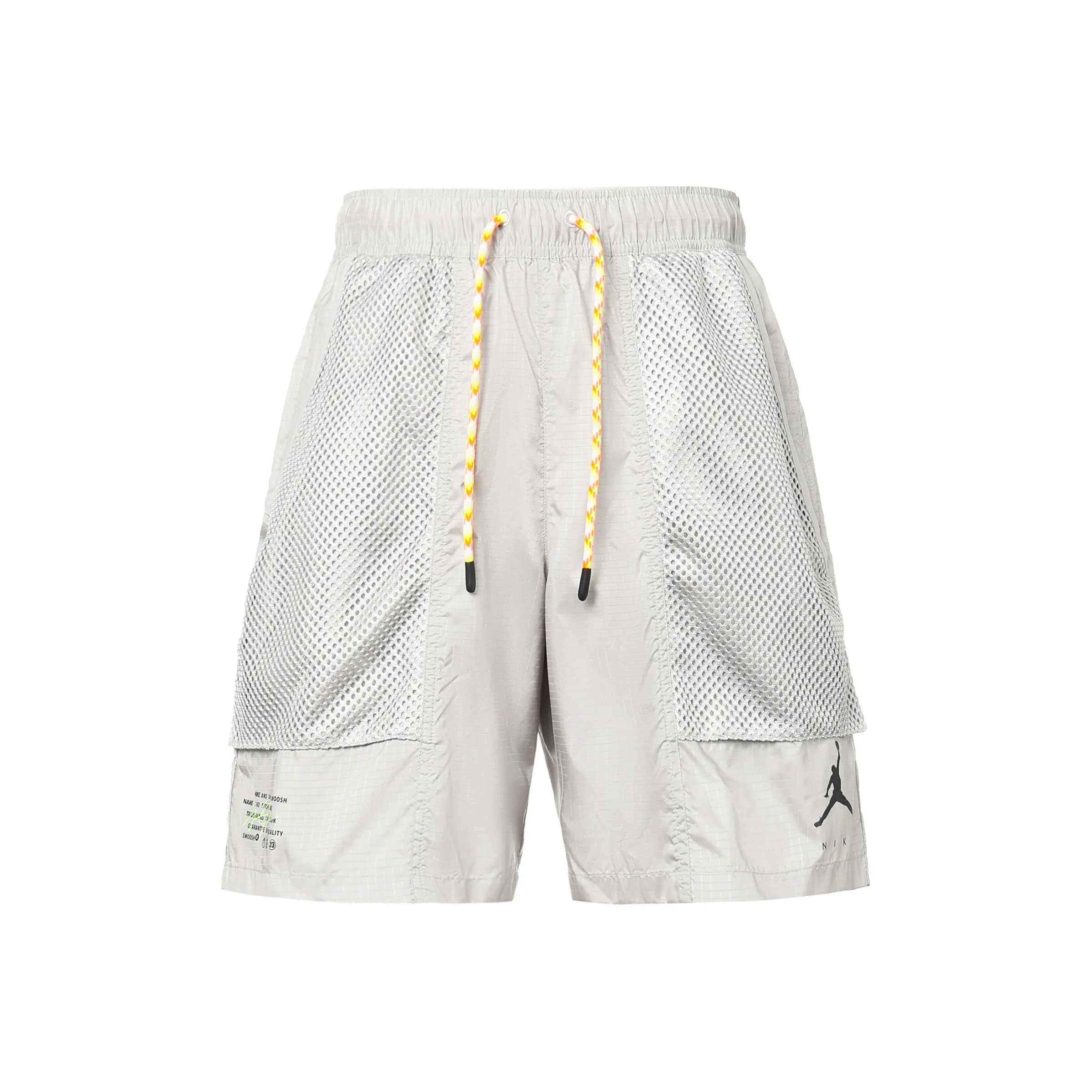 JORDAN Gray Men's Casual Shorts Джордан Серый Мужские Повседневные Шорты