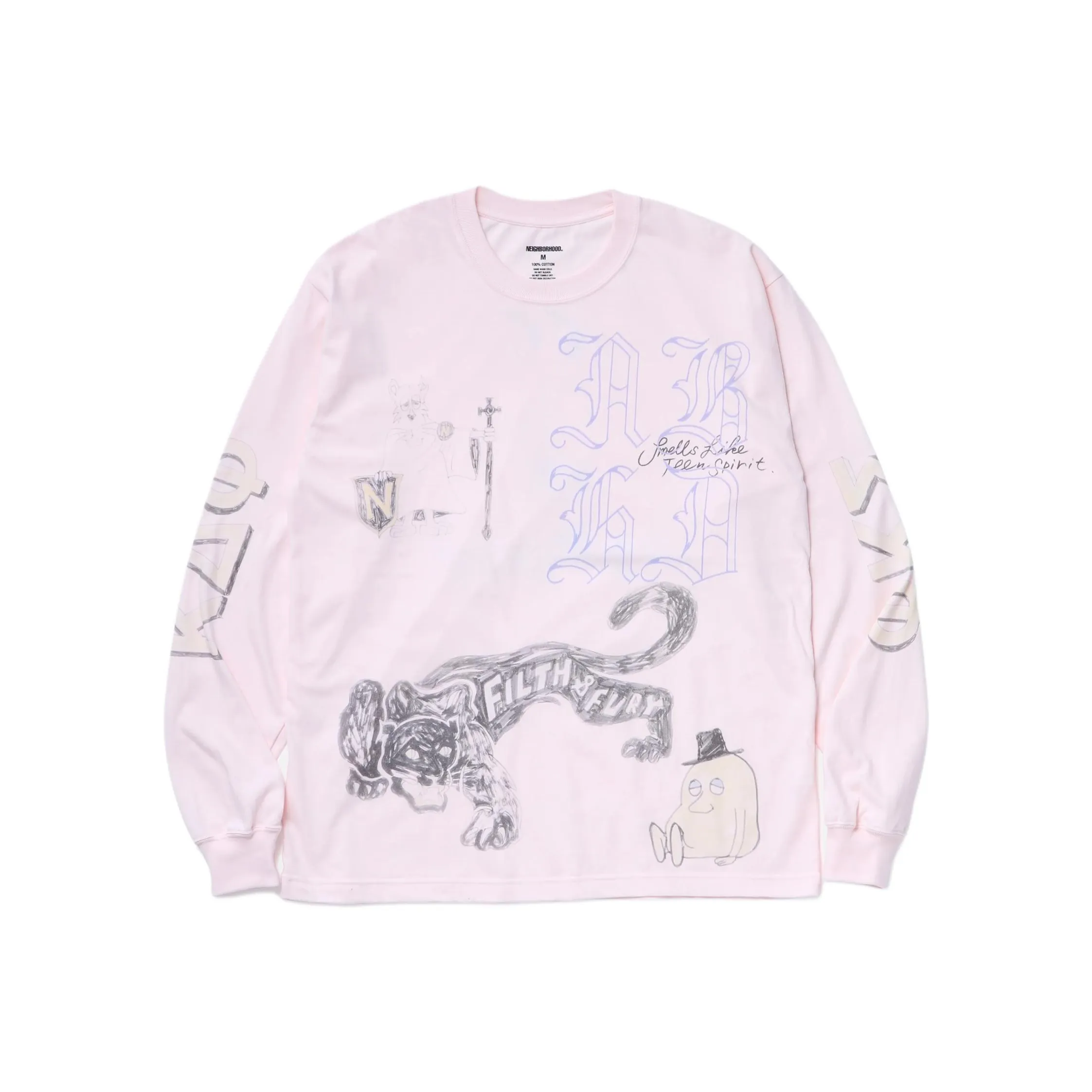 NEIGHBORHOOD совместная мужская футболка T-Shirt