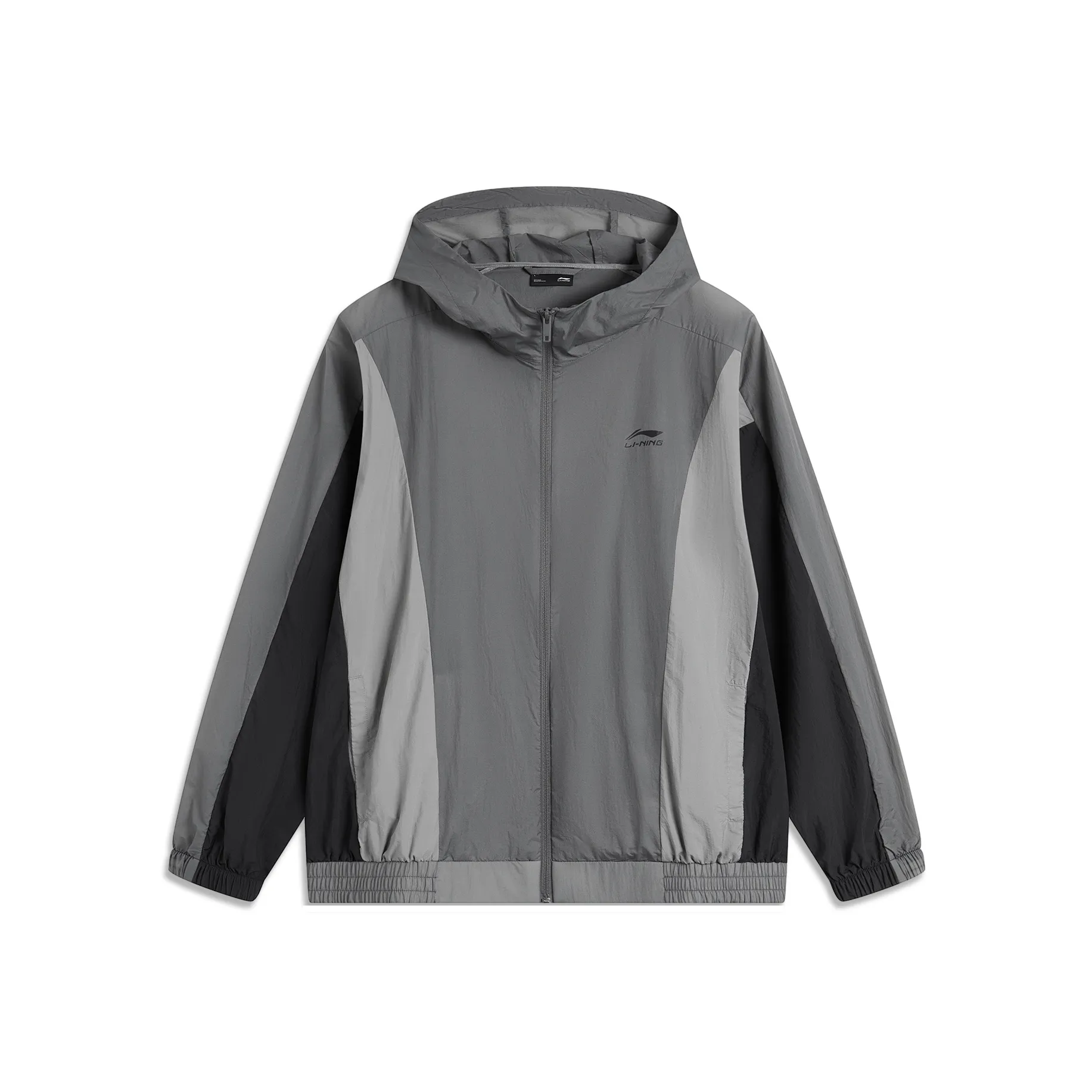 LINING Sports Fashion Collection Тренчкот Мужской Черный Shadow Серый