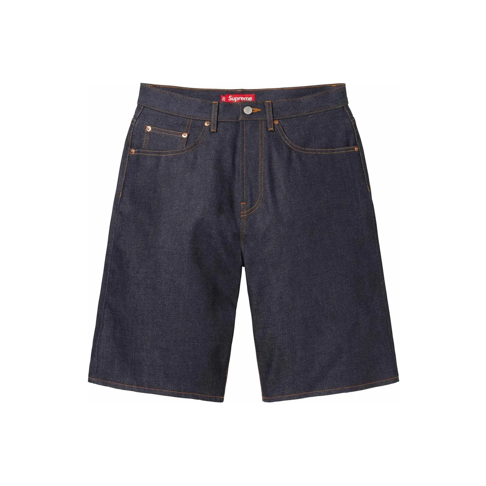 Supreme Rigid Baggy Selvedge Denim Short