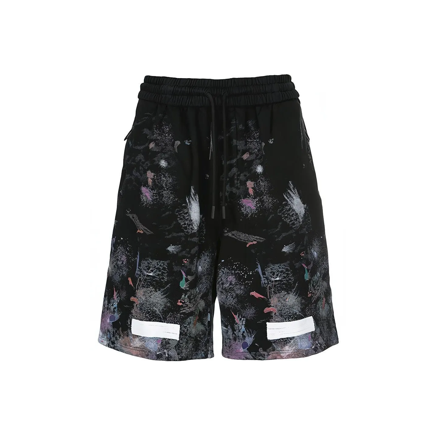 OFF WHITE Casual Shorts Men's Black