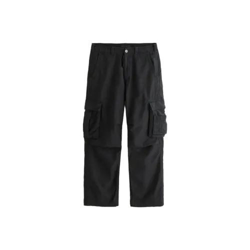 Abercrombie＆Fitch Черные Мужские Брюки Карго