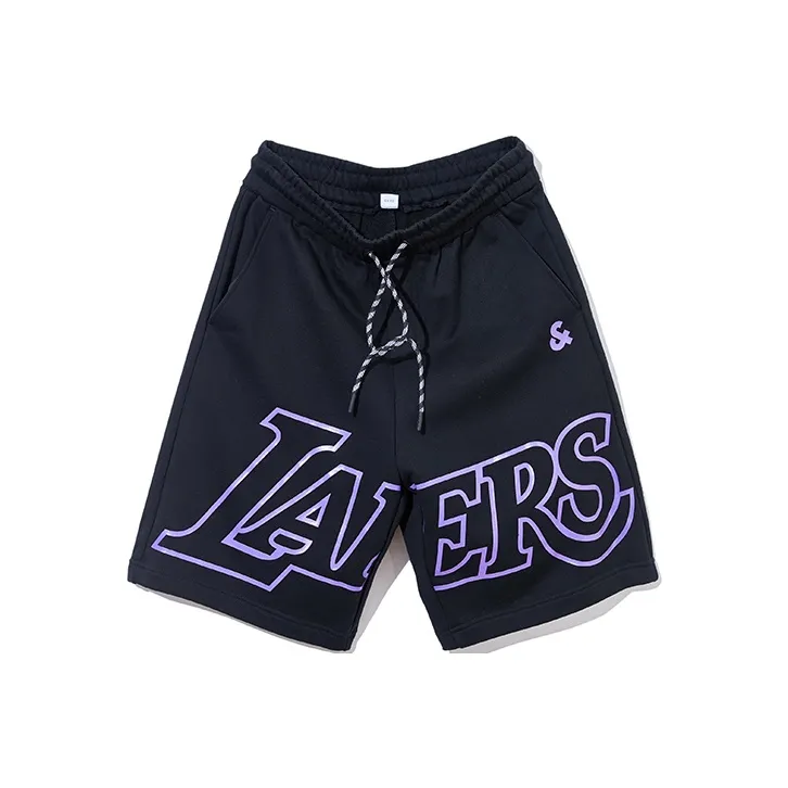 JACK JONES· Джек JONES X NBA Co Бренд Повседневные шорты Унисекс