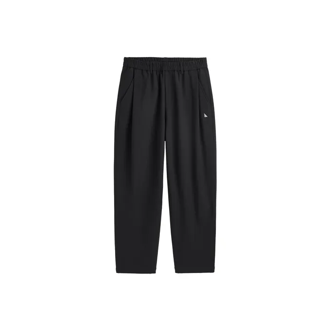 PEACEBIRD MEN Casual Pants Unisex Black