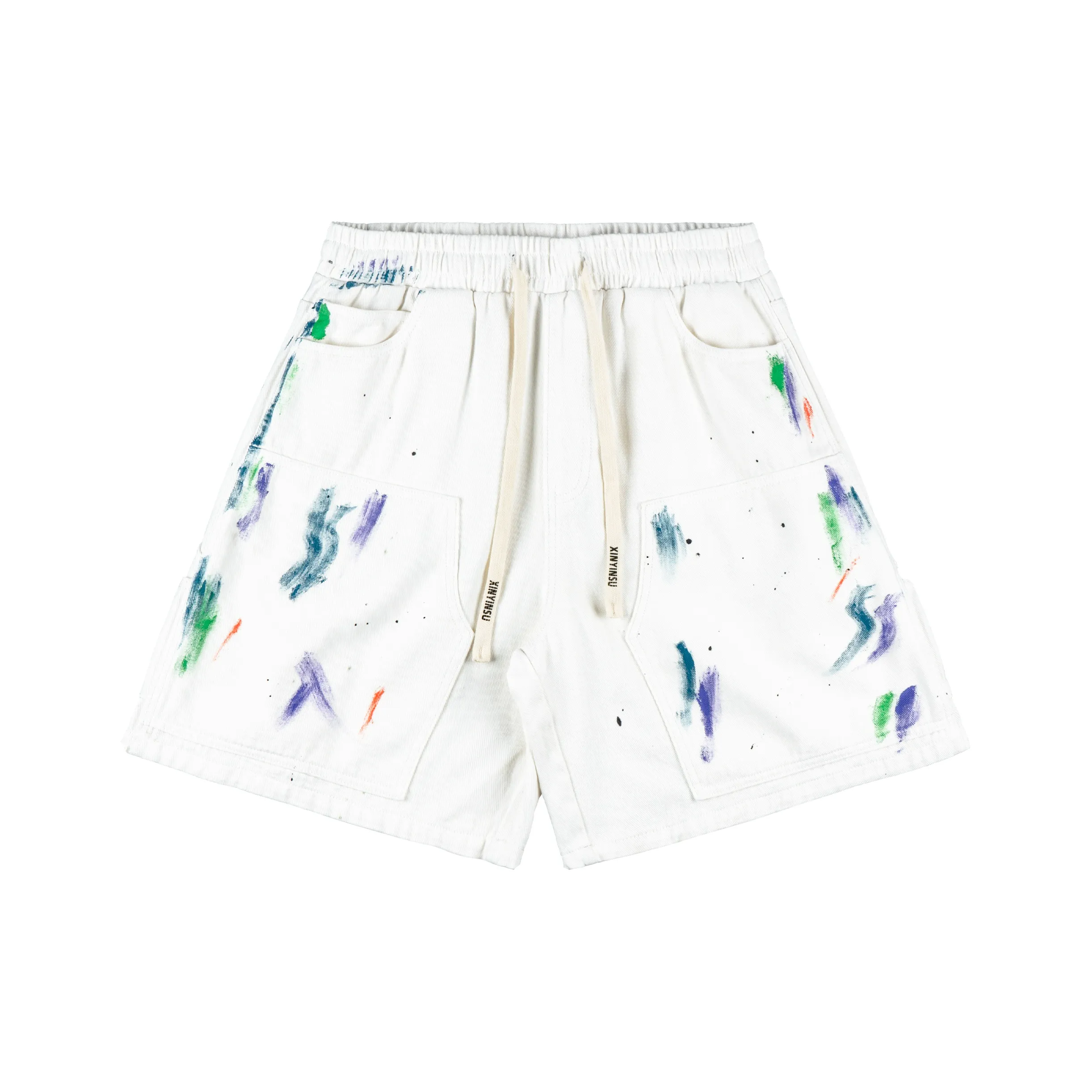 XINYINSU Denim Shorts Unisex White
