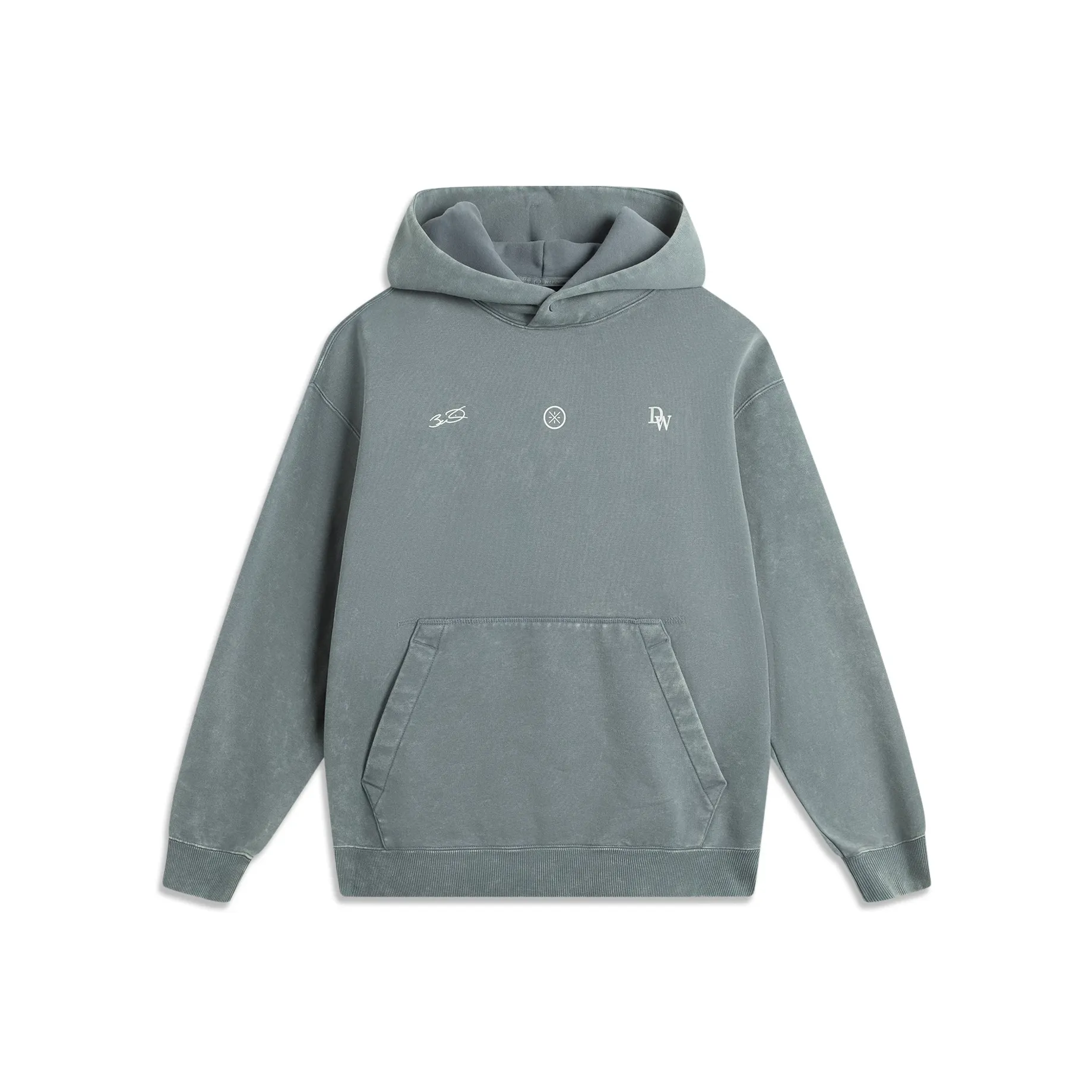 LINING Толстовка Мужская Storm Серый Washed