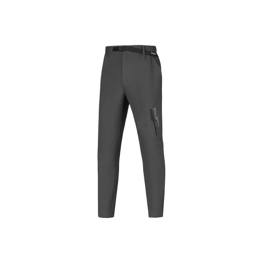 Skechers Mountain and Wild Outdoor Series Повседневные брюки Мужские Угольный Темно-серый