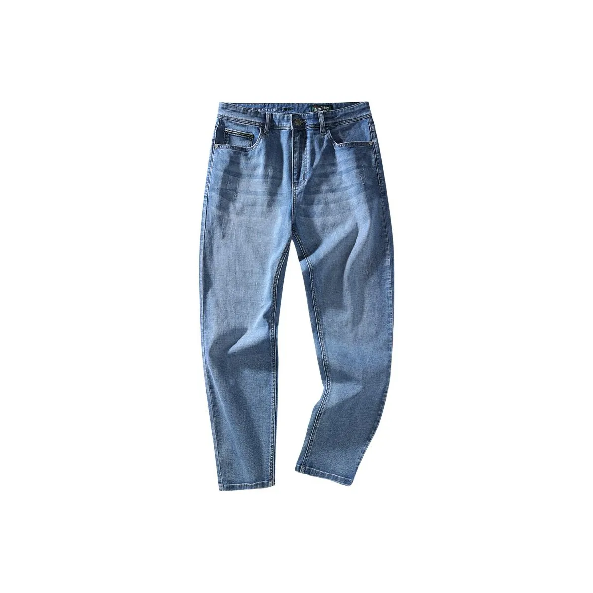 Dance with Wolves Джинсы Мужские Средне-Синие