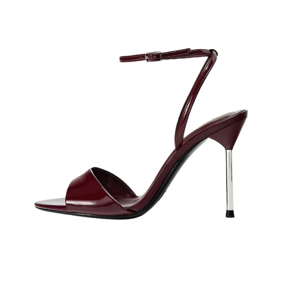 ZARA One Ремень Сандалии 10 см Женские Red