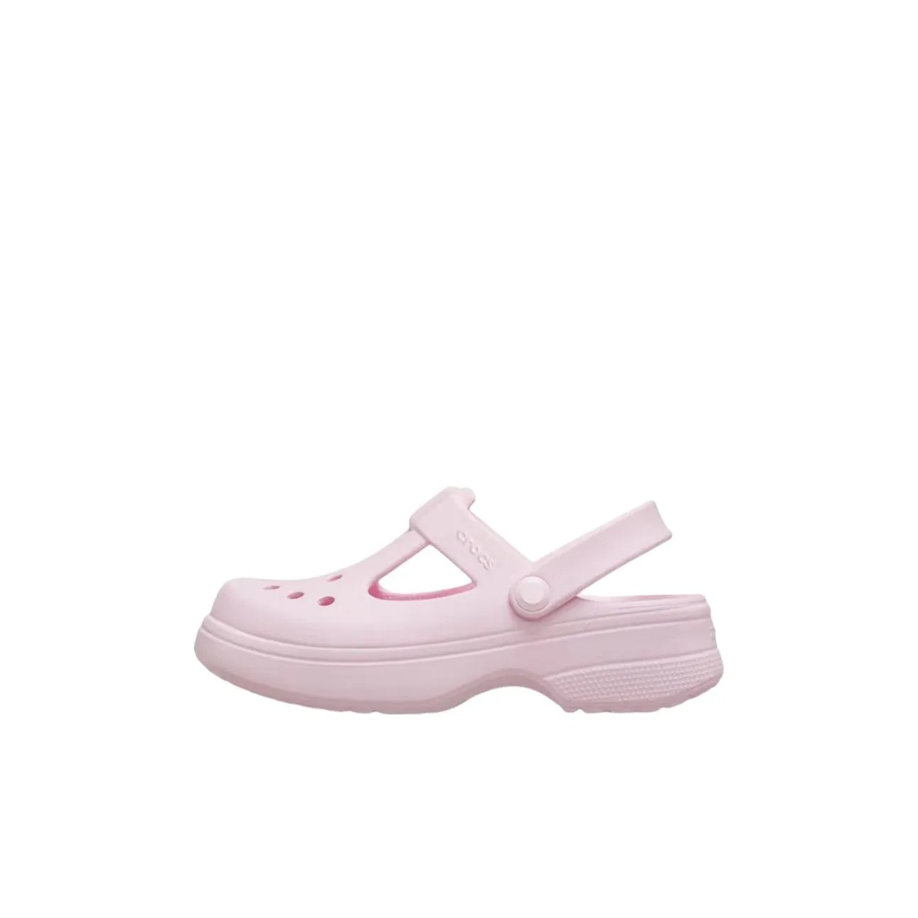Crocs Classic Clog Устойчивый к истиранию Низкий Топ Детские Сандалии Розовые Детские