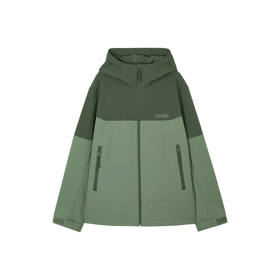 Skechers Sports Life Collection Wilderness Outdoor Collection Jackets Coats Men's Brown Green