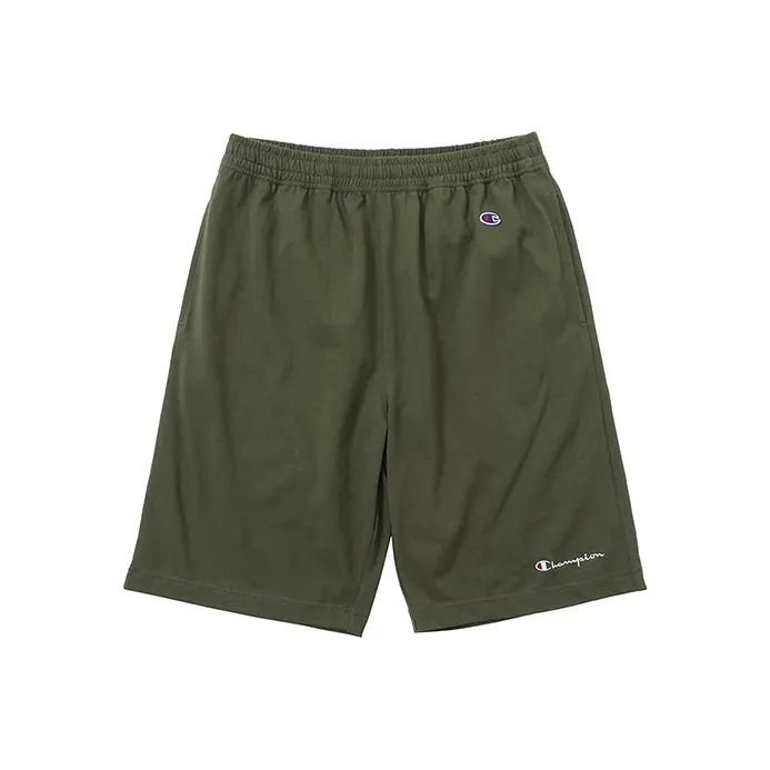Champion Shorts Японская версия Унисекс Оливково-зеленый