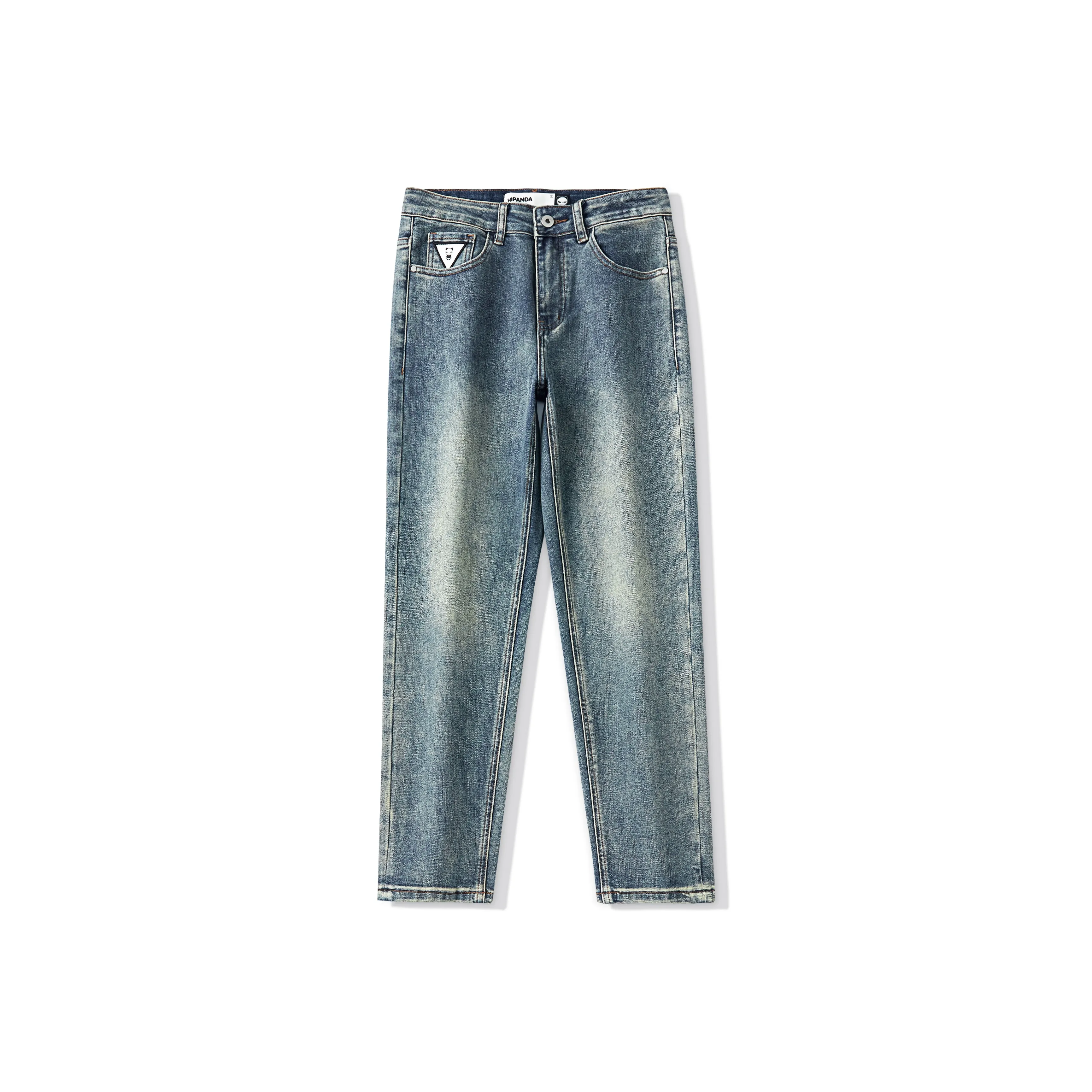 HIPANDA Jeans Men's Vintage Blue