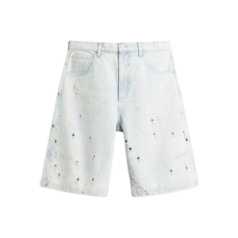 ZARA Denim Shorts Men's Light Blue