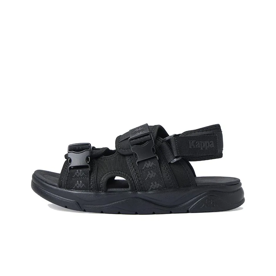 KAPPA Пляжные сандалии Унисекс Черный