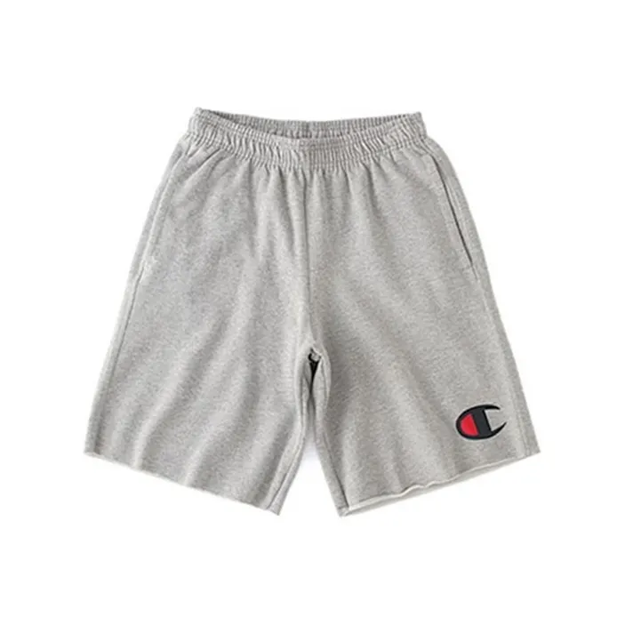Champion Повседневные шорты версия США унисекс светлый серый