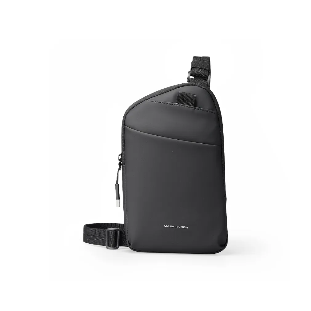 MARK RYDEN Oxford Sling Bag Мужской Элегантный Черный