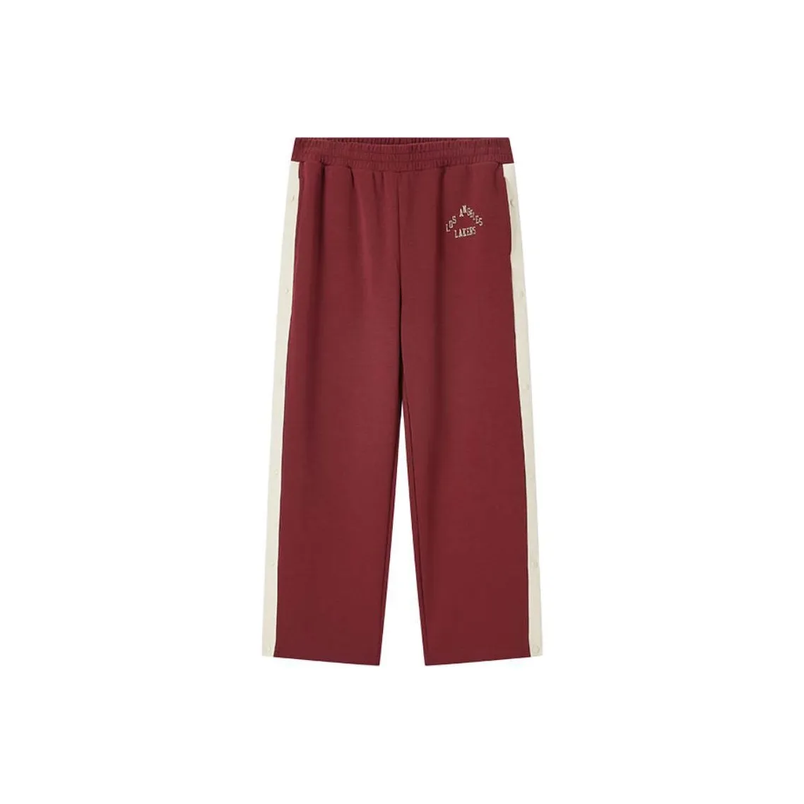 MITCHELL NESS X NBA Los Angeles Lakers SS25 Лайфстайл Повседневные брюки Унисекс Темно-красный