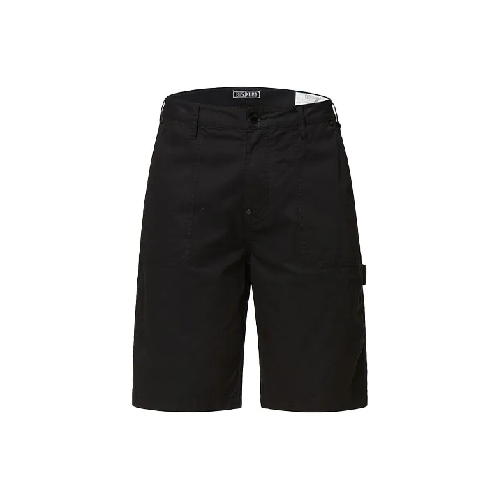 EVISU Fitted Shorts Men's Black