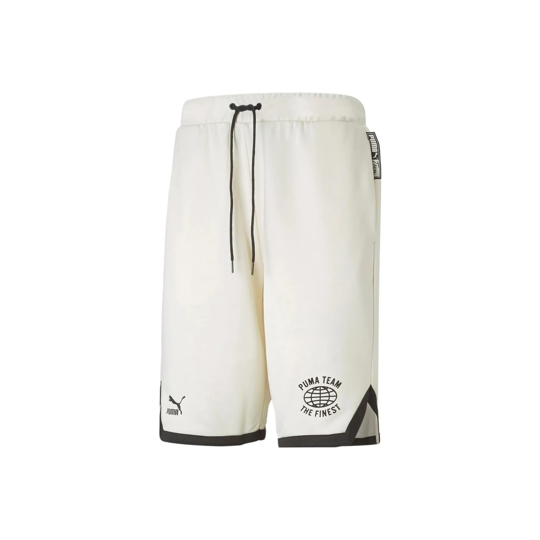 PUMA 8 Pt Logo Team Shorts Casual Shorts Men's White