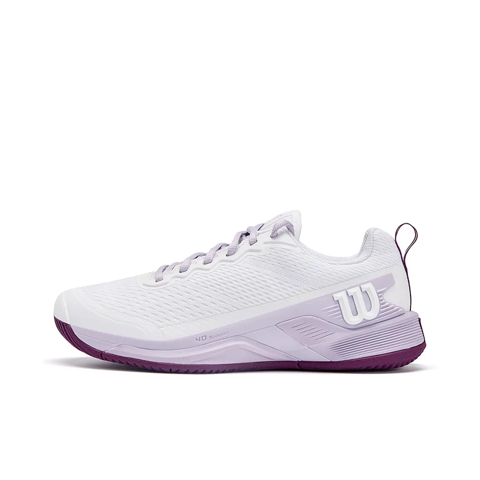 Wilson RUSH PRO 4,5 Устойчивость к истиранию Покрытие Поддержка Низкий Верх Теннисные Кроссовки Женские Белые