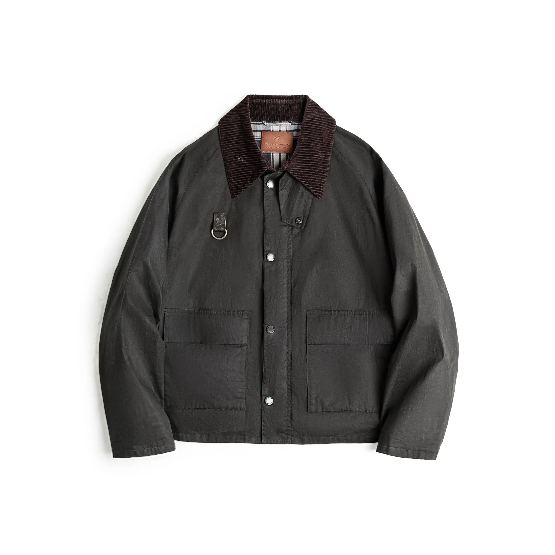 MADEN Осенние Куртки и Пальто Мужские Темно-Серый