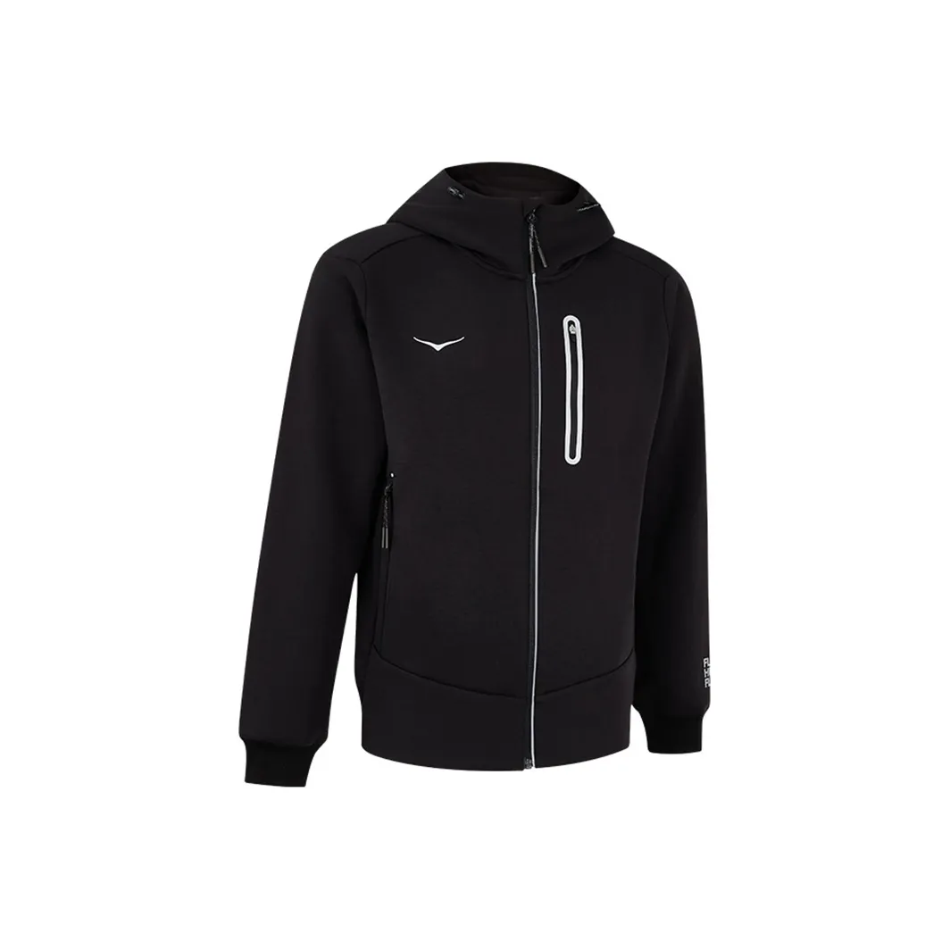 HOKA ONE ONE AW24 KNIT Куртка CHN Куртки Пальто Мужской Черный