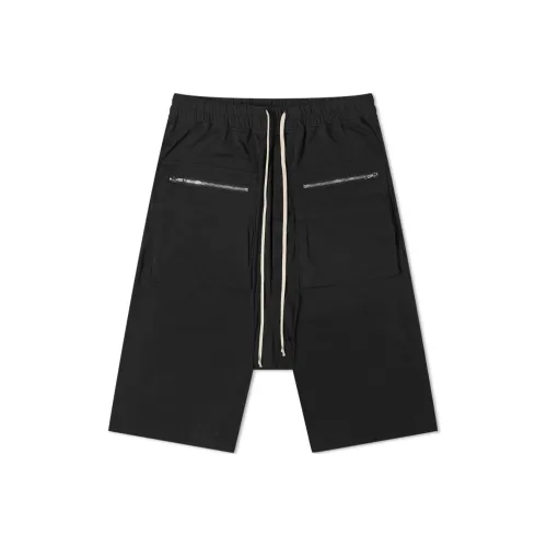Rick Owens DRKSHDW Черные Мужские Повседневные Шорты