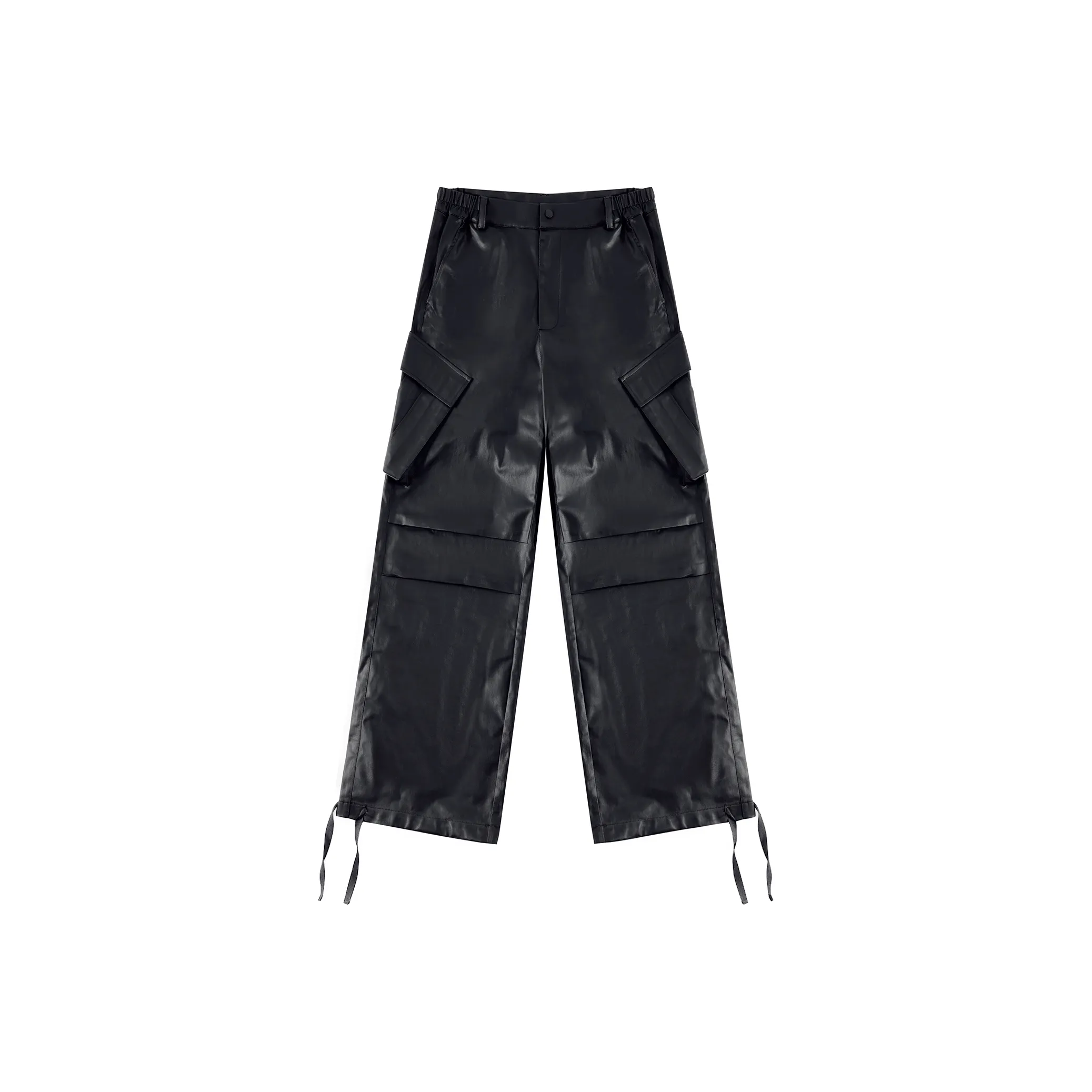 FDR Leather Pants Unisex Black