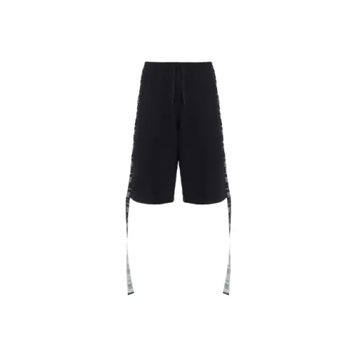 Vetements Черные Унисекс Повседневные шорты