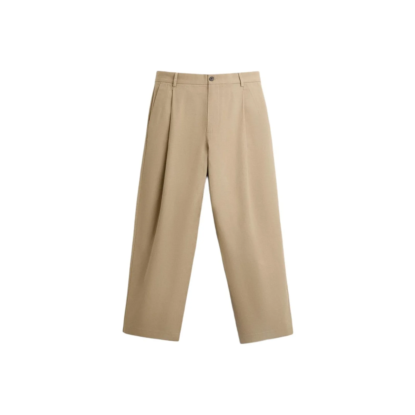 ZARA Коричневые Мужские Повседневные Штаны