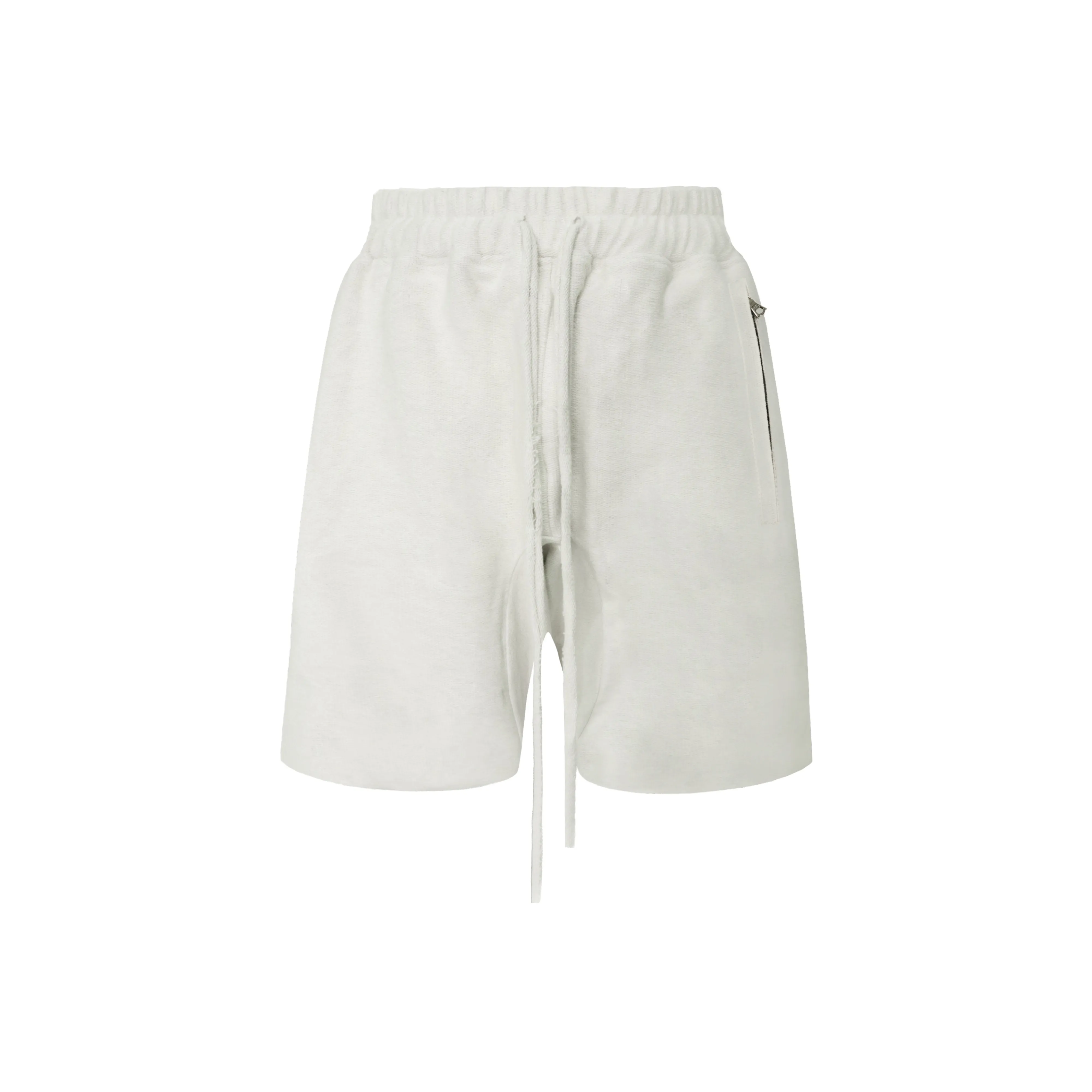 Askyurself Шорты Унисекс Потертый Белый