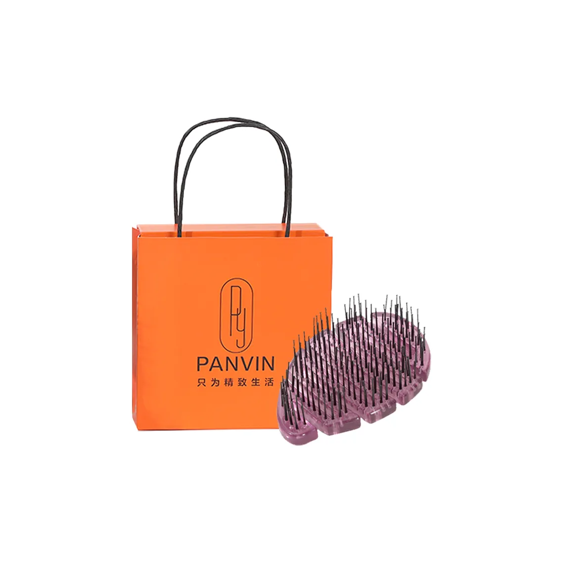 PANVIN Русалка's Tear Капля воды Расческа Компактная Портативная Анти-Узор Расческа для завивки для использования в дороге